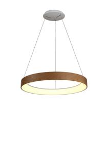 M8576  Niseko II Ring Pendant 50cm 40W LED Wood